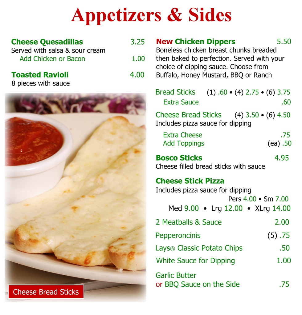 Loading Menu Page ....