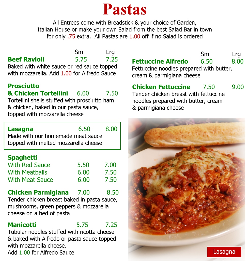 Loading Menu Page ....